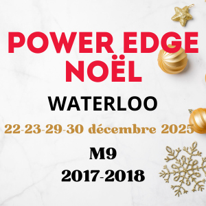 M9 2017-2018  <br> SESSIONS NOËL <BR> WATERLOO
