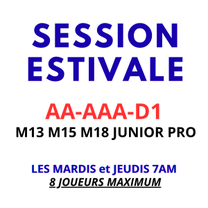 GROUPE ÉLITE MATINAL <br> MARDIS ET JEUDI 7 AM