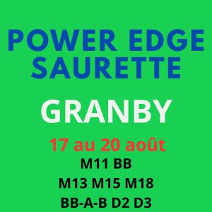 POWER EDGE <BR>M11 BB M13 à M18 AB BB D2 D3